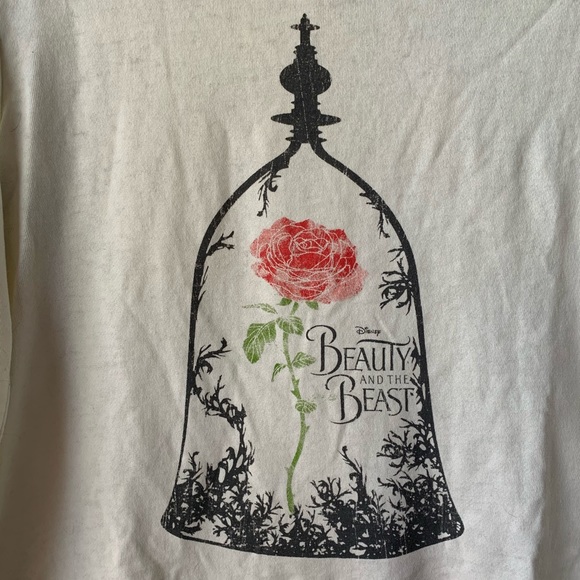 DISNEY BEAUTY AND THE BEAST SLOUCHY SWEATER - Picture 2 of 3